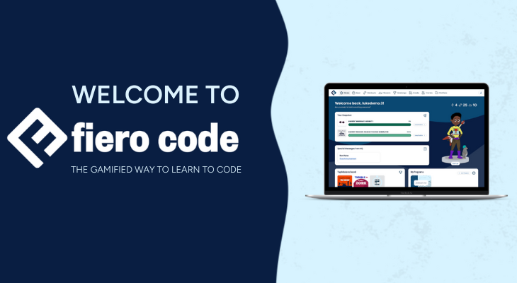 Welcome to Fiero Code, the gamified way to learn to code