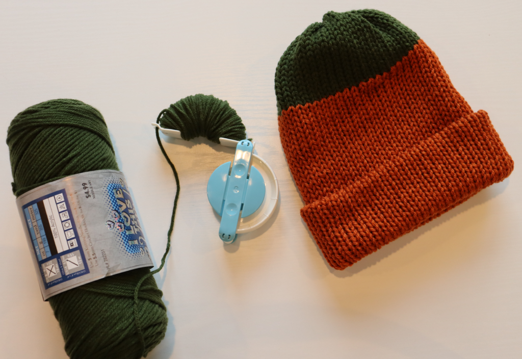 Make a Child-Sized Apple or Pumpkin Hat on the Sentro Knitting Machine!